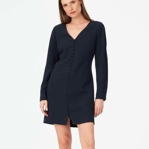 New Without Tags Club Monaco Mymie Button Front Dress in
Aviator Navy - Size 6